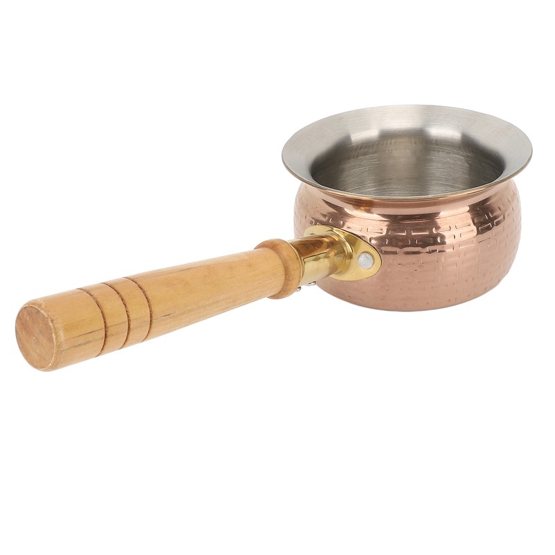 Stainless Steel Butter Warmer Small Saucepan Multifunction Butter Melting Pot