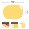 Li&Zhao Plastic Cutting Boards for Kitchen - Chopping Board Small