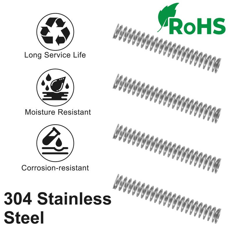 GUNGY Compression Spring Stainless Steel Spring Compression Springs 40 mm