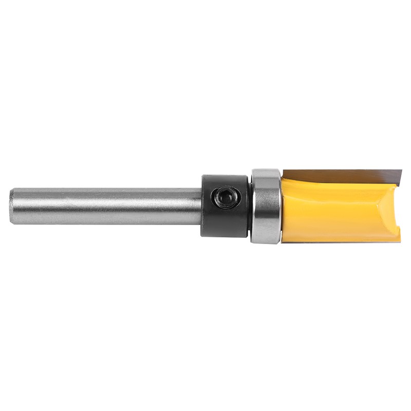 3pcs Woodworking Cutter Milling 1/4" Shank Edge Trimming Slotting Router