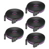 BTF-LIGHTING 5 Pack 22AWG 5 Pin JST Male to Female
