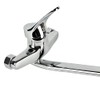 MOKEKA Wall-Mounted Single-Lever Mixer Tap 360° Rotatable for Sinks and