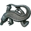Brazil Lederwaren Crocodile Belt Buckle 2.0 cm | Buckle Interchangeable