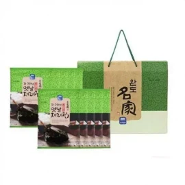 Mujomi 무조미 완도명가갓구워낸옛날재래김 선물세트 1호 선물세트 설날 Wando Mom's Traditional Roasted Laver Gift Set 1 for Seollal