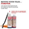 Grout Shield Grout Restoration System- Tile and Grout Surfaces Restoration