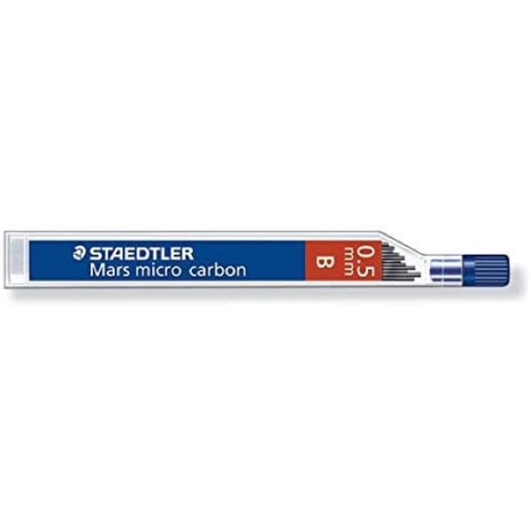 Staedtler Mars Micro Carbon Mechanical Pencil Refills, Tube of 12