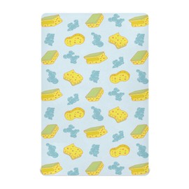 Baby Crib Sheets Sponge Foam Bubbles Pattern Crib Sheets for Boys Girls,Neutral Bassinet Toddler Bed Play Sheets Breathable Soft and Portable 52 * 28 * 9in