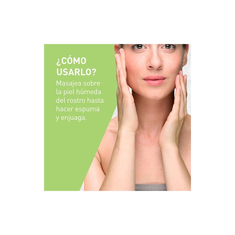 CeraVe Limpiadora Crema-Espuma Hidratante Facial Diaria para Piel Normal a