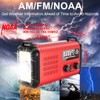 Leaton Emergency Hand Crank Weather Radio 20000mAh/74000mWh AM/FM/NOAA Solar Powered