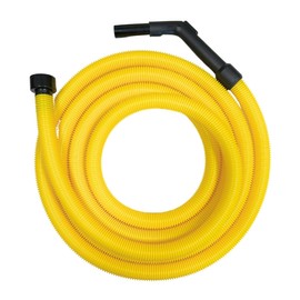 Wessel-Werk Flexible Vacuum Cleaner Hose Replacement with 1-1/4 inch Crushproof Hose in Safety Yellow, 2-1/4 Hose Cuff is Compatible with Craftsman, ShopVac, and Ridgid Wet and Dry Vacs (20 Foot Hose)