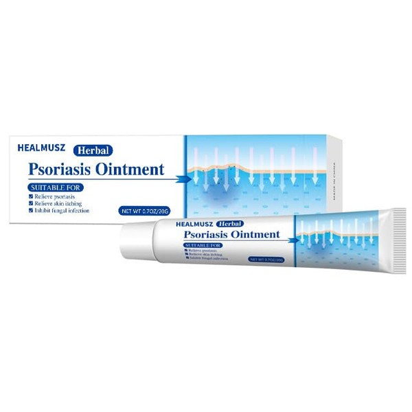 Psoriasis Cream 20g– Relieves Eczema,Itching Scaling Thickened Skin,and Dermatitis.Antifungal –