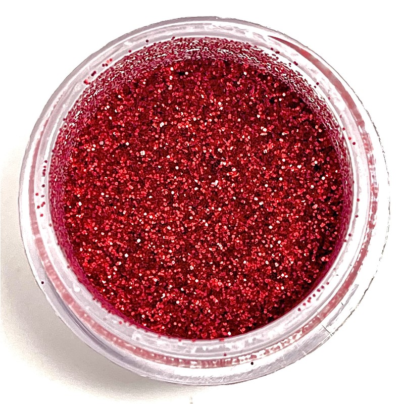 HOLIDAY RED 6 grams Luxury Diamond Dust for Christmas Cakes,