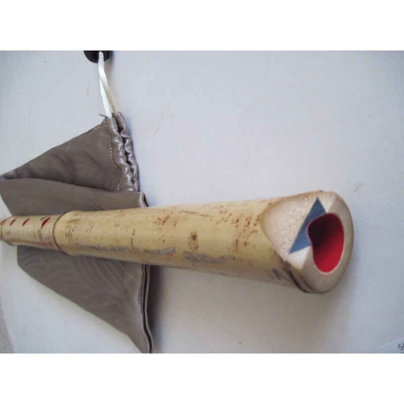 1.8 Pentatonic Shakuhachi 5 Holes - Voicing has Buffalo Horn