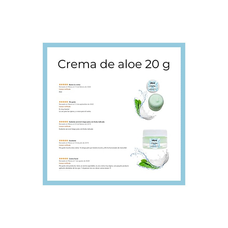 Crema de Aloe Vera Sabila 20 g