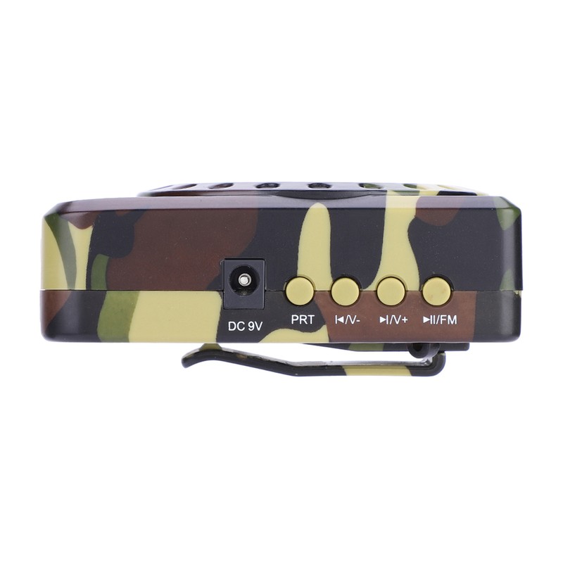 Camouflage Remote Control Outdoor Hunting Decoy Bird Caller Sound Speaker