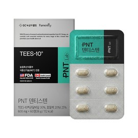 GC Green Cross Wellbeing PNT Dentisten Teasten Dental Health 60 tablets 1 box / GC녹십자웰빙 PNT 덴티스텐 티즈텐 치아건강 60정 1박스
