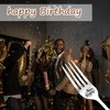Happy Birthday Fork Gifts for Women Men Birthday Gifts for