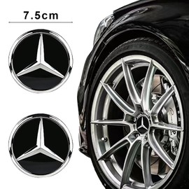 4 x Hub Caps, 60 mm Wheel Hub Caps, Wheel Hub Caps, Wheel Hub Caps (75 mm)