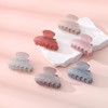 HAIMEIKANG 6 Pcs Small Acrylic Hair Claw Clips for Women
