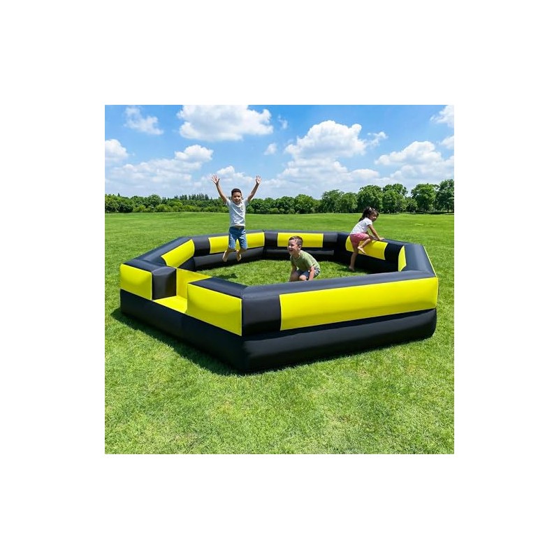 Gaga Ball Pit Inflatable 15FT with Powerful Built-in Blower,Portable Gaga
