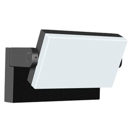 rosykite 3CCT LED Outdoor Wall Lights, 4800LM, 360° Adjustable, 3 Color Modes, IP66 Waterproof, Security Wall Pack Flood Lights for Garage, Porch, Patio, Black