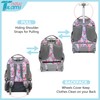 NEW TILAMI Rolling Backpack 18 Inch, Boys Girls Cute Wheeled
