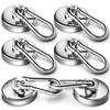 Grtard 110LBS Heavy Duty Magnetic Hooks, Magnetic Hooks, Magnets with