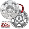 17" Chrome Wheel Skin Kit fits Honda CRV 2007-2011 -
