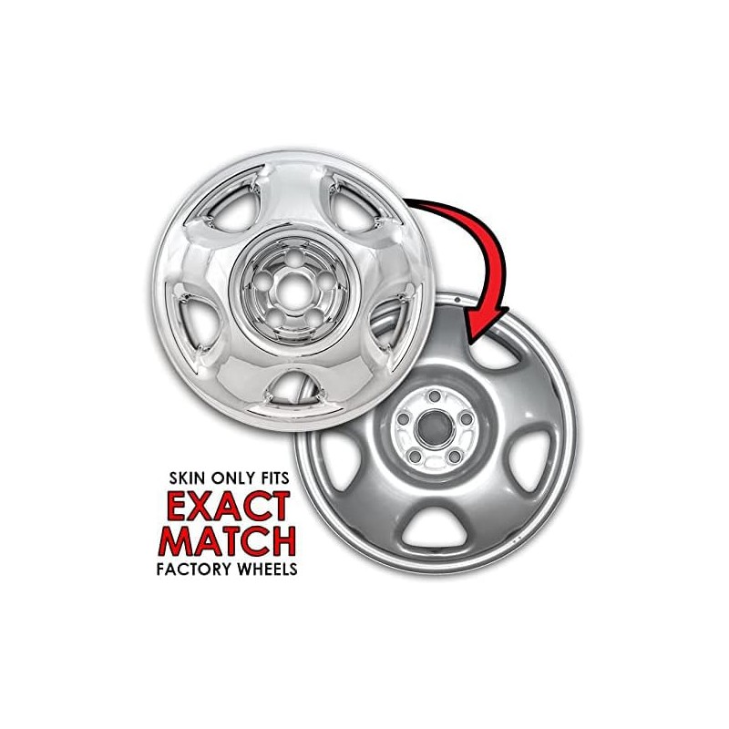 17" Chrome Wheel Skin Kit fits Honda CRV 2007-2011 -