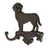 Dio Wall Hook Dog Cast Iron 16 x 16.5 cm