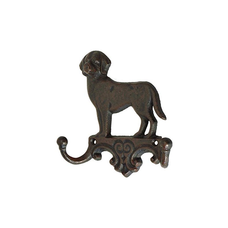 Dio Wall Hook Dog Cast Iron 16 x 16.5 cm