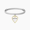 KIDULT Woman Bracelet Gratitude 731940 316L Steel Love Collection, Crystal