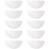 yksiahfi 10 PCS White Shoulder Cover Shoulder Cover Collar, Suit