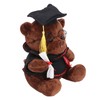 Little Bear Plush Doll with Gown Cap Diploma Bear Stuffed