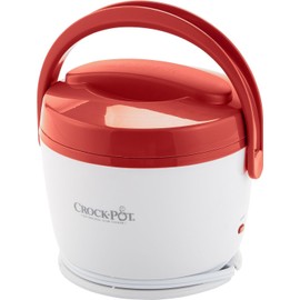 Crock-Pot New Crock-Pot Lunch 20oz Bento Box Food Warmer Container, Red & White