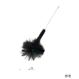 As One Experimental Container Cleaning Brush, For Triangular Flasks, 7.1 x 4.7 x 2.8 inches (180 x 120 x 70 mm), 61-8558-48