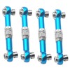 4Pcs RC Aluminum Linkages Steering Servo Rod Turnbuckle 102017 Compatible
