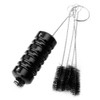 Round Pipe Tube Wire-Brush Set of 5 Brushes on Ring