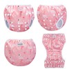 Luxja Reusable Swim Nappy (Pack of 2) Adjustable Nappy for