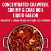 LOUISIANA Fish Fry Products Liquid Seafood Crawfish Crab and Shrimp