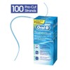 Oral-B Dental Floss for Braces, Super Floss Pre-Cut Strands, Mint,