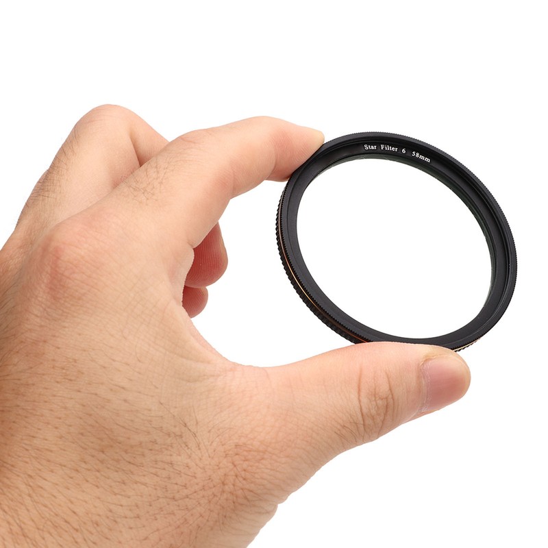 Star Filter 6 Line High Definition Coating Adjustable Cross Screen