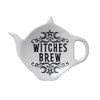 Pacific Giftware Witches Brew Tea Spoon Ceramic Rest Holder