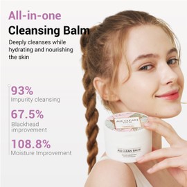 HEIMISH All Clean Balm 4.0fl.oz/120ml - Cleansing Balm, Waterproof Makeup Remover, Face Cleanser, Oil Based Cleanser, Korean Skincare with Natural Aroma Oil, Vegan, For All Skin Types