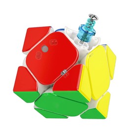 Oostifun Gobus MOFANGJIAOSHI MoYu RS Skewb Twisty Puzzle Cube Brain Teaser Puzzle Stickerless M Version
