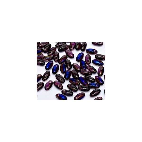 10 Grams RIZO Czech Glass Beads-2.5 x 6mm. Nice Selection