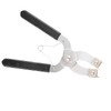 Piston Ring Compressor, BlackSilver Chrome Vanadium Steel Pliers Expander, for