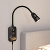 Wall Mounted Reading Light, Wall Light with Motion Sensor Switch,