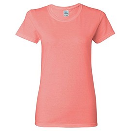 Gildan mens Heavy Cotton 5.3 oz. T-Shirt(G500)-CORAL SILK-S
