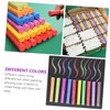 jojofuny 3 Boxes Dust Colorful Hexagonal Chalks for Art Projects